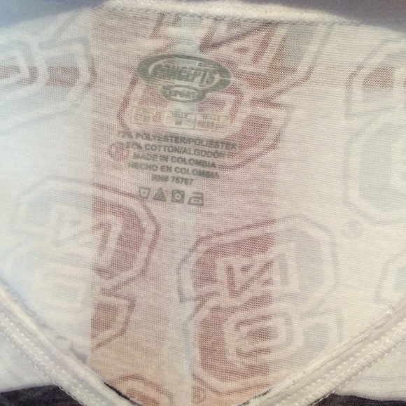 NC State Logo Short Sleeved V-Neck Tee - Picture 3 of 3